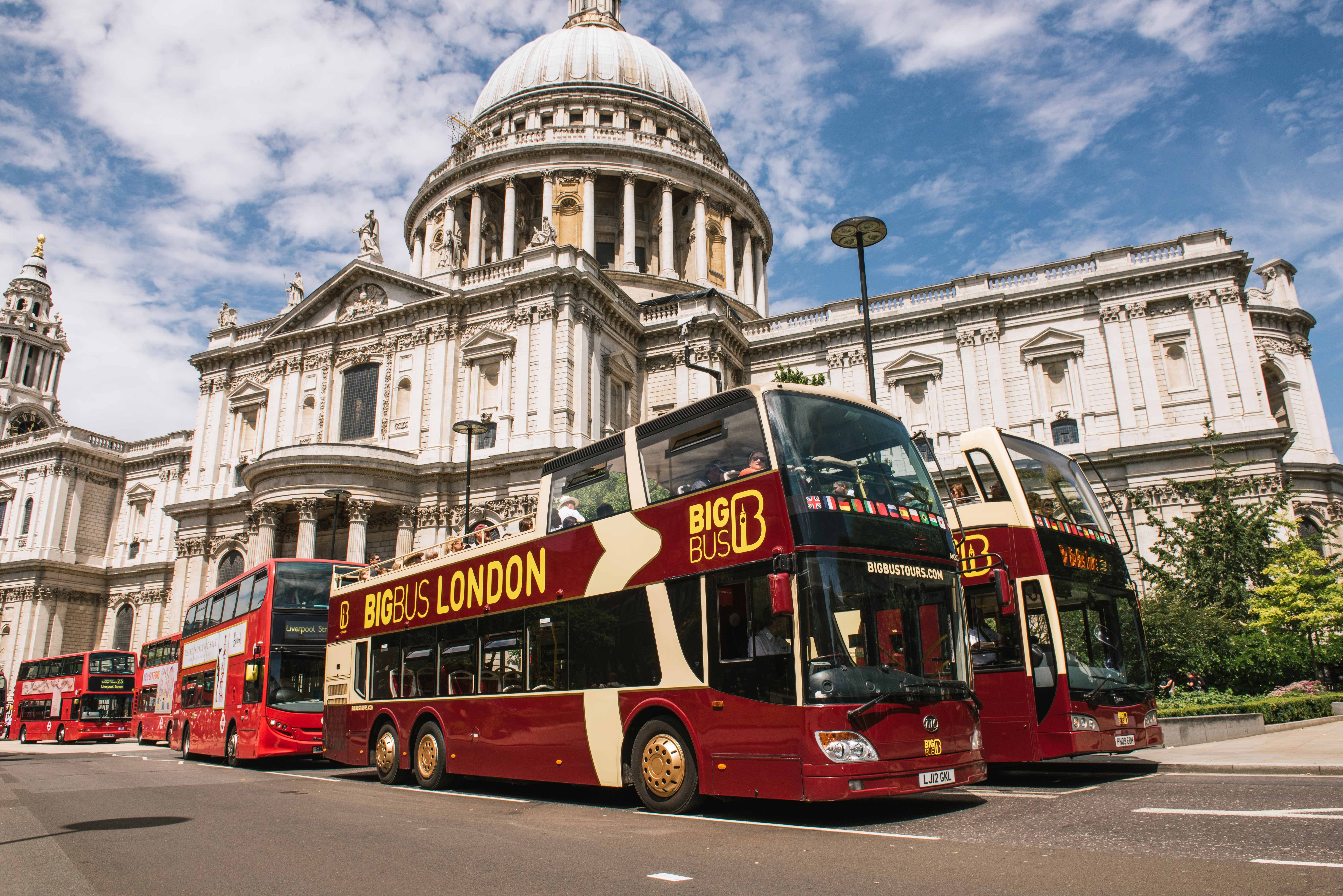 The London tour buses are back.