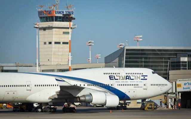 Ben Gurion. The 747's have gone and El Al is grounded!