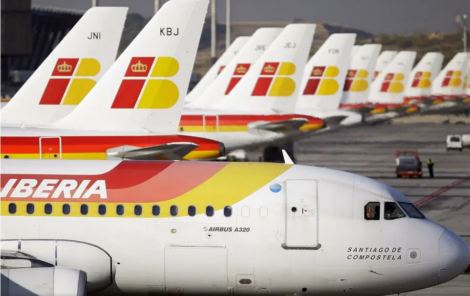 Iberia 2020. Pic via Spanish TV.