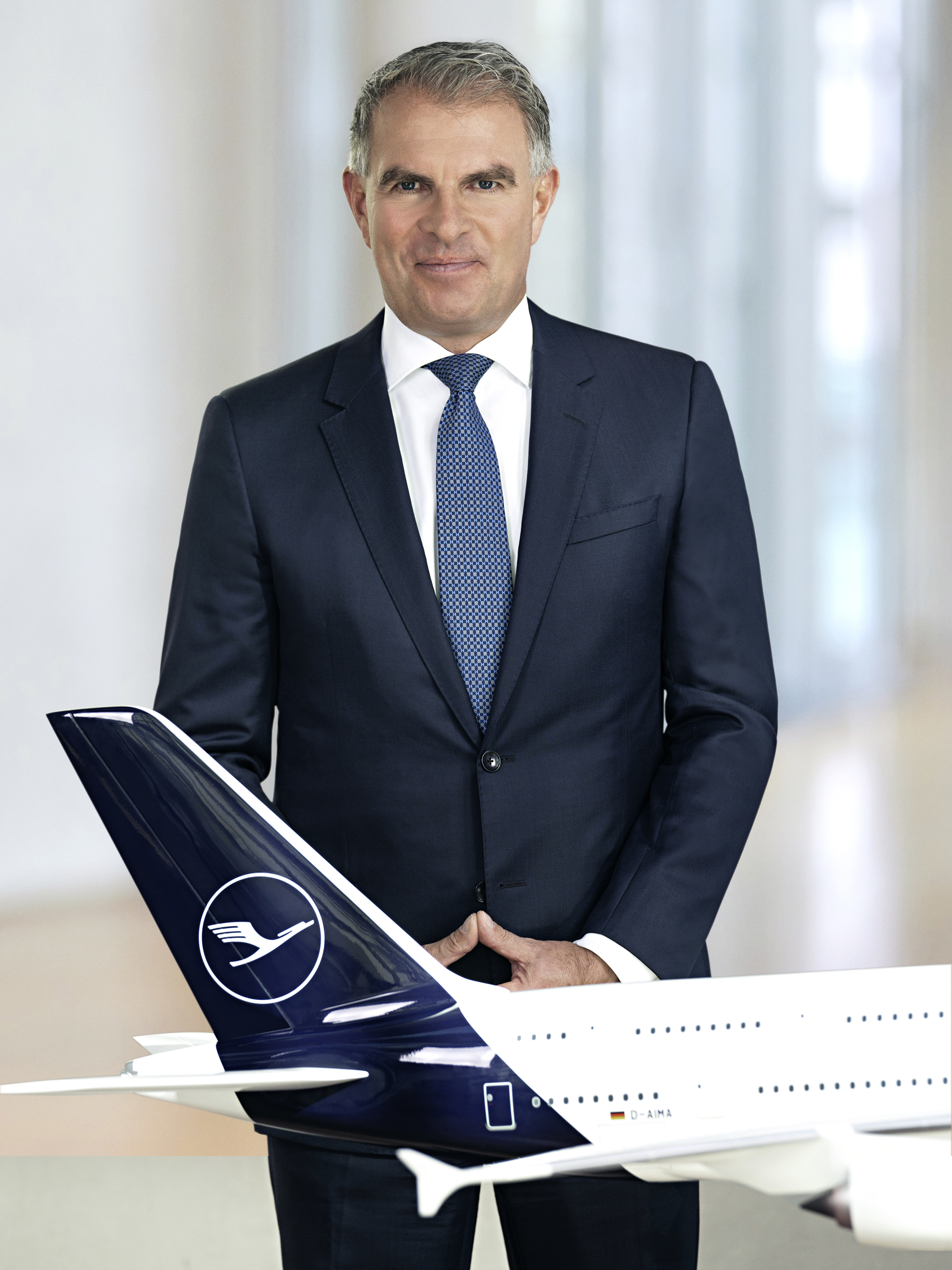 Carsten Spohr has been in charge since 2014.