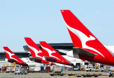 Qantas. Now going international.