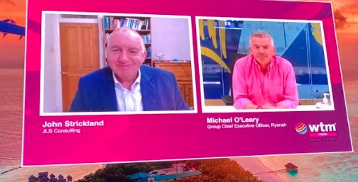 O'Leary was lively. A recorded video interview by John Strickland.