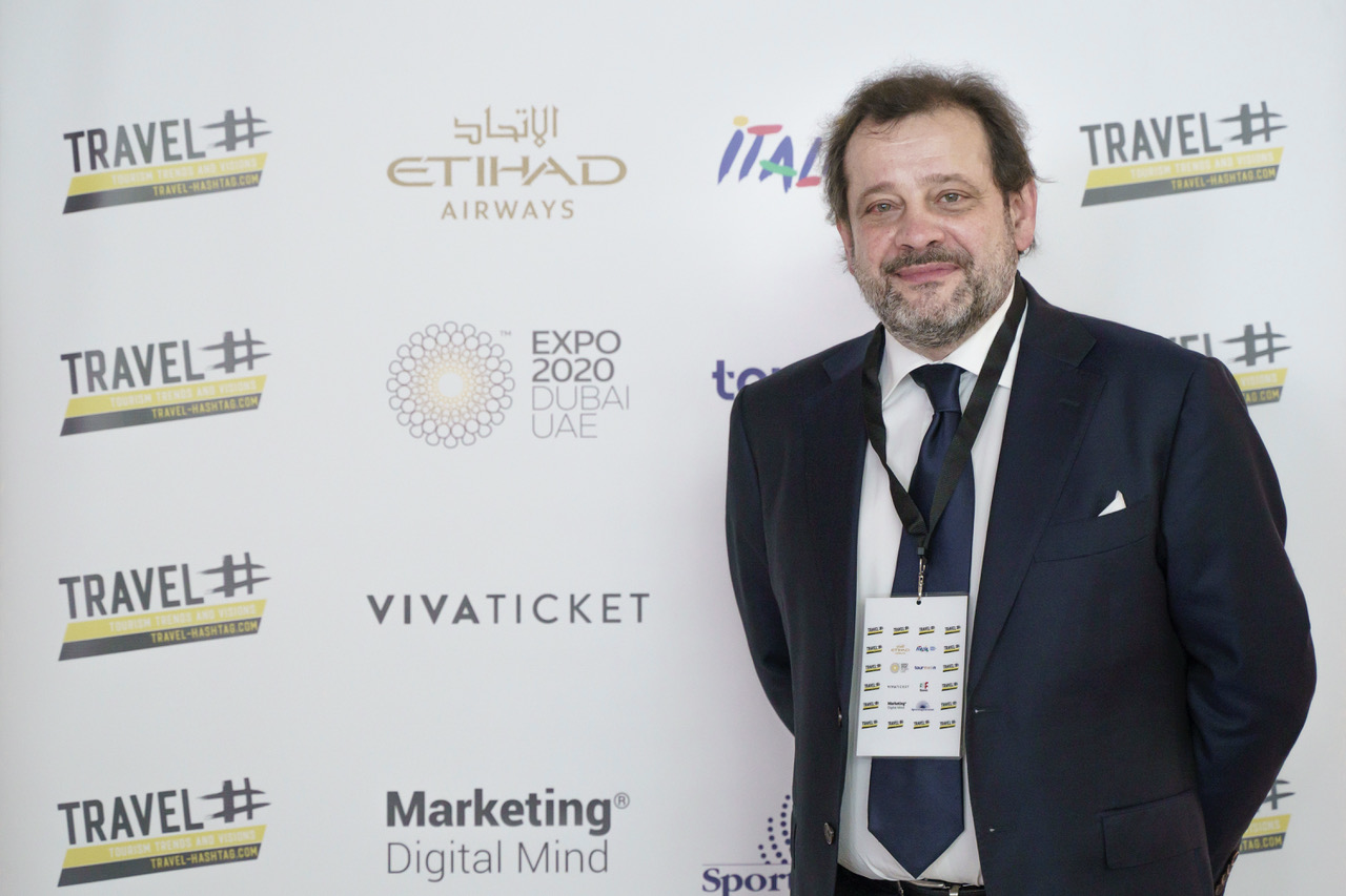 Gianni Leone, Managing Director of Travel Hashtag and one time Alitalia's man in London.