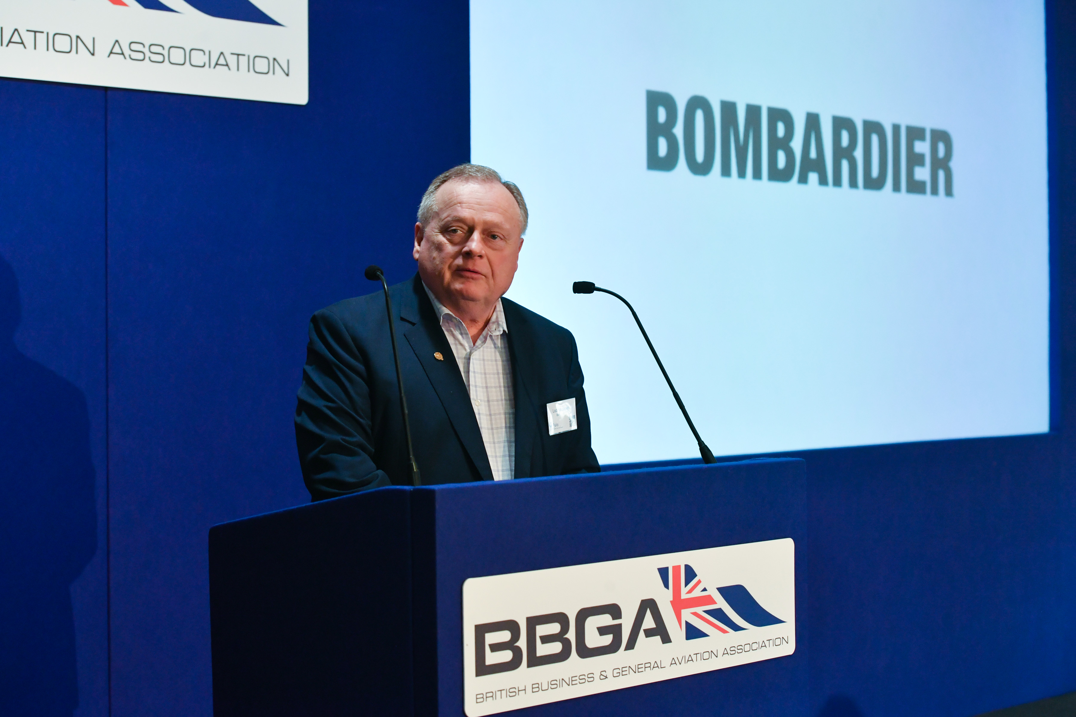 SAF proponent - Bombardier's Leo Knappen soon to retire after 33 years.