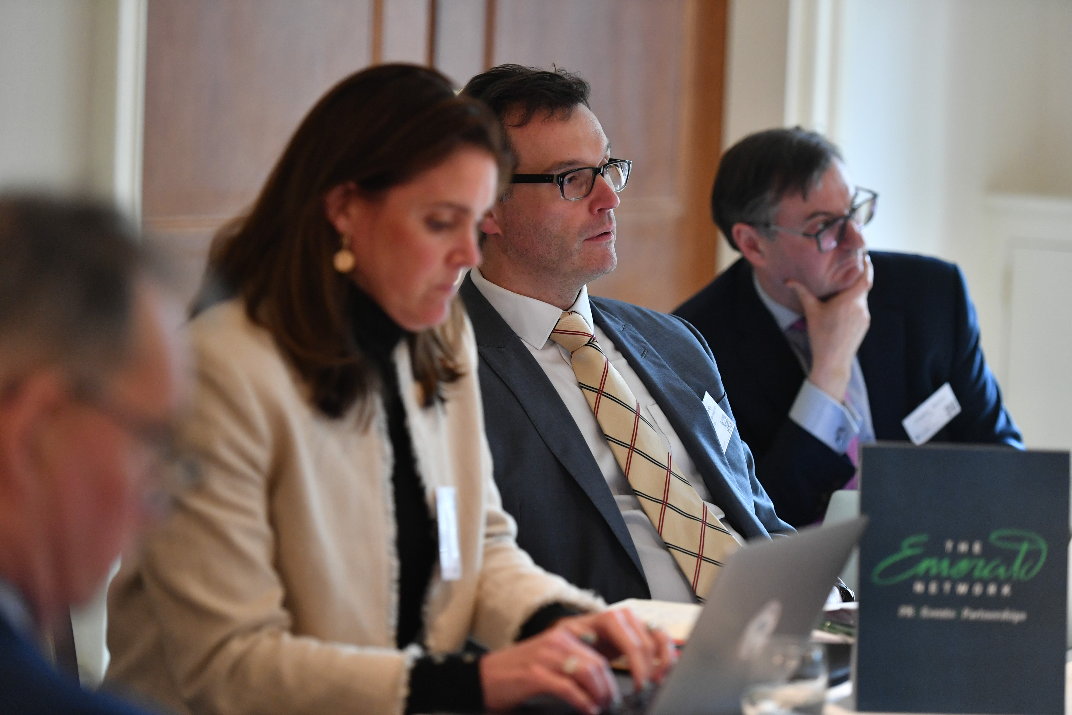 Emerald Media hosted a lunchtime media session on Russia and sanctions.