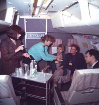A truly pioneering airline Brymon was the first carrier to introduce CityClass, seen here, between Heathrow and Newquay. Taken from the book LONDON CITY AIRPORT – 30 Years Serving the Capital.