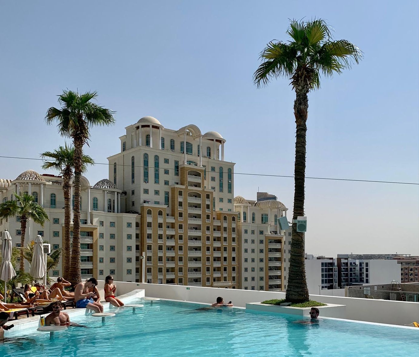 Jumeirah Village pool.